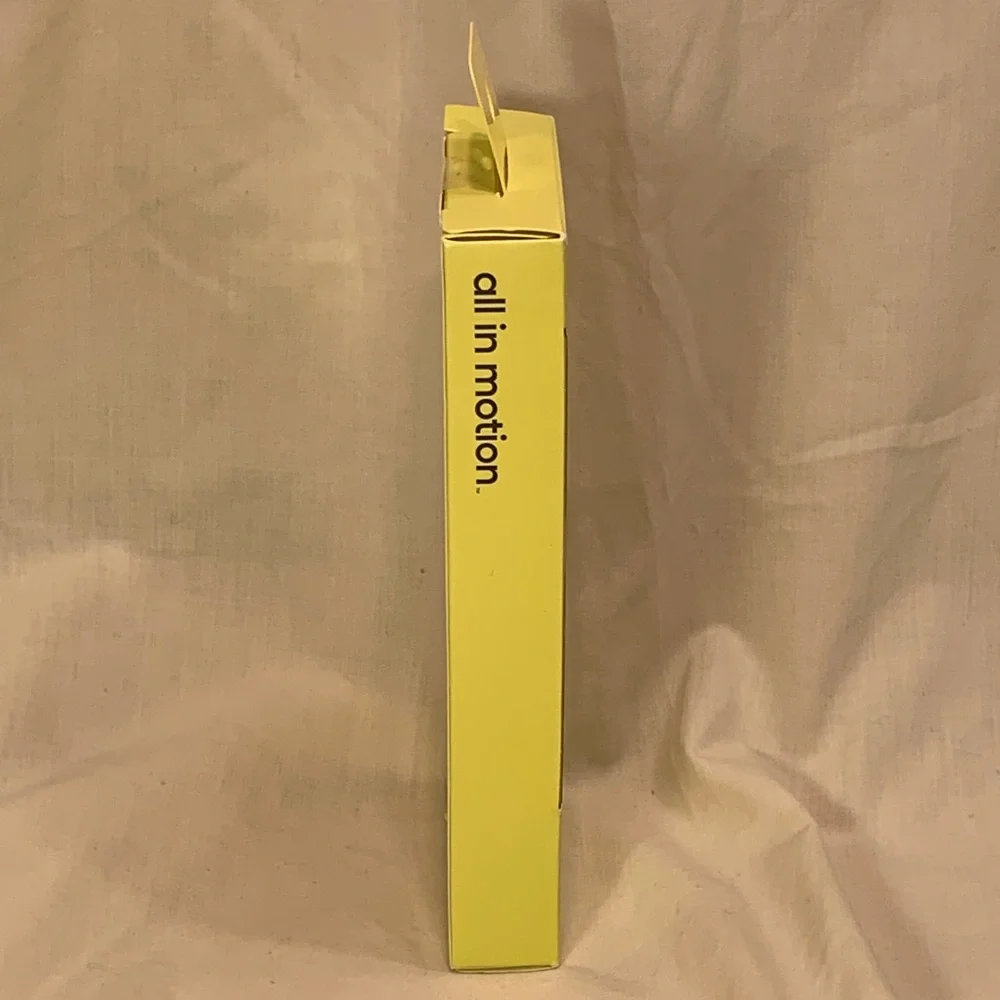all in motion gray and yellow watch band for apple watch 42/44/45 MM, NIB
